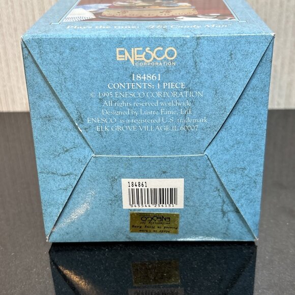Vintage Enesco Music Box Mice Baking Plays Candy Man Baking Sweet Memories 1995 - Picture 14 of 16